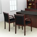 Regent Side Chair, 23"L34"H, FabricSeat, RegentSeries 9875MHBK